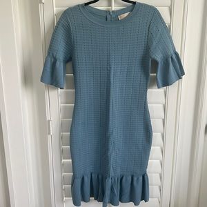 Sweater dress by Michael Kors.